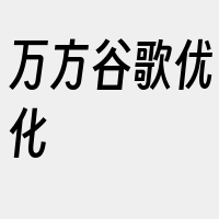 万方谷歌优化