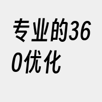 专业的360优化