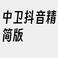 中卫抖音精简版