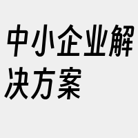 中小企业解决方案