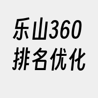 乐山360排名优化