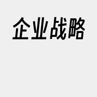 企业战略