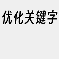 优化关键字