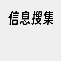 信息搜集