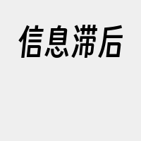 信息滞后