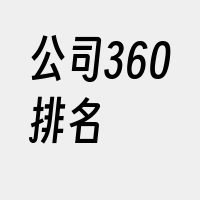 公司360排名