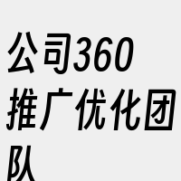 公司360推广优化团队