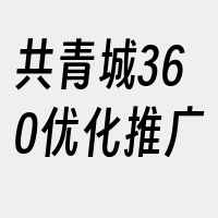 共青城360优化推广