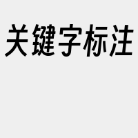 关键字标注