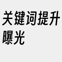 关键词提升曝光