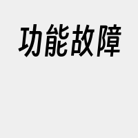 功能故障