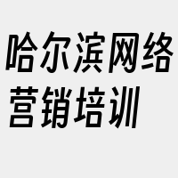 哈尔滨网络营销培训