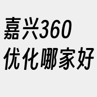 嘉兴360优化哪家好