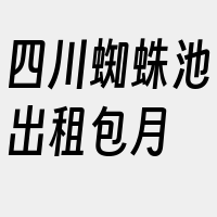 四川蜘蛛池出租包月