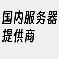 国内服务器提供商