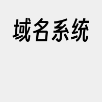 域名系统