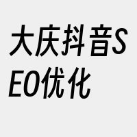 大庆抖音SEO优化