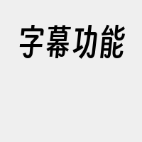 字幕功能