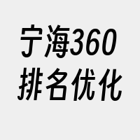 宁海360排名优化