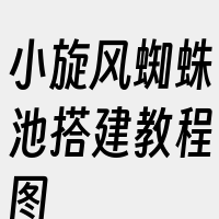 小旋风蜘蛛池搭建教程图