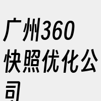 广州360快照优化公司