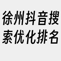 徐州抖音搜索优化排名