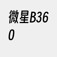 微星B360