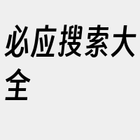 必应搜索大全