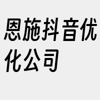 恩施抖音优化公司