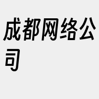 成都网络公司