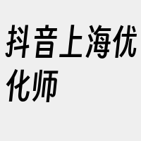 抖音上海优化师