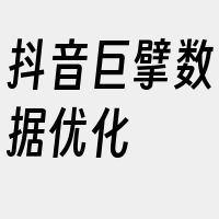 抖音巨擘数据优化