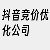 抖音竞价优化公司