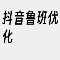 抖音鲁班优化