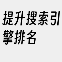 提升搜索引擎排名