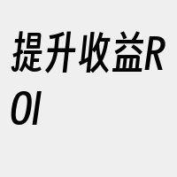 提升收益ROI