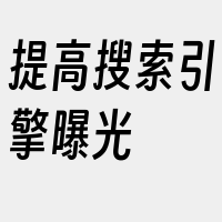 提高搜索引擎曝光