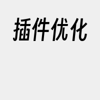 插件优化