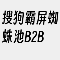 搜狗霸屏蜘蛛池B2B