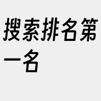 搜索排名第一名