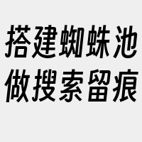 搭建蜘蛛池做搜索留痕