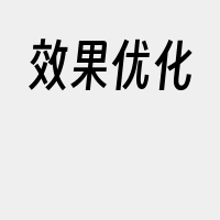 效果优化