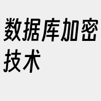 数据库加密技术