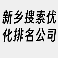 新乡搜索优化排名公司