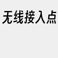 无线接入点