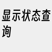 显示状态查询