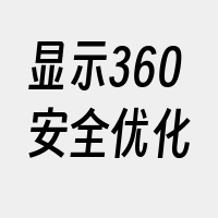 显示360安全优化