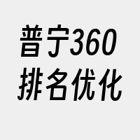 普宁360排名优化