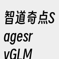 智道奇点SagesrvGLM