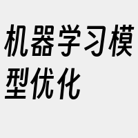 机器学习模型优化